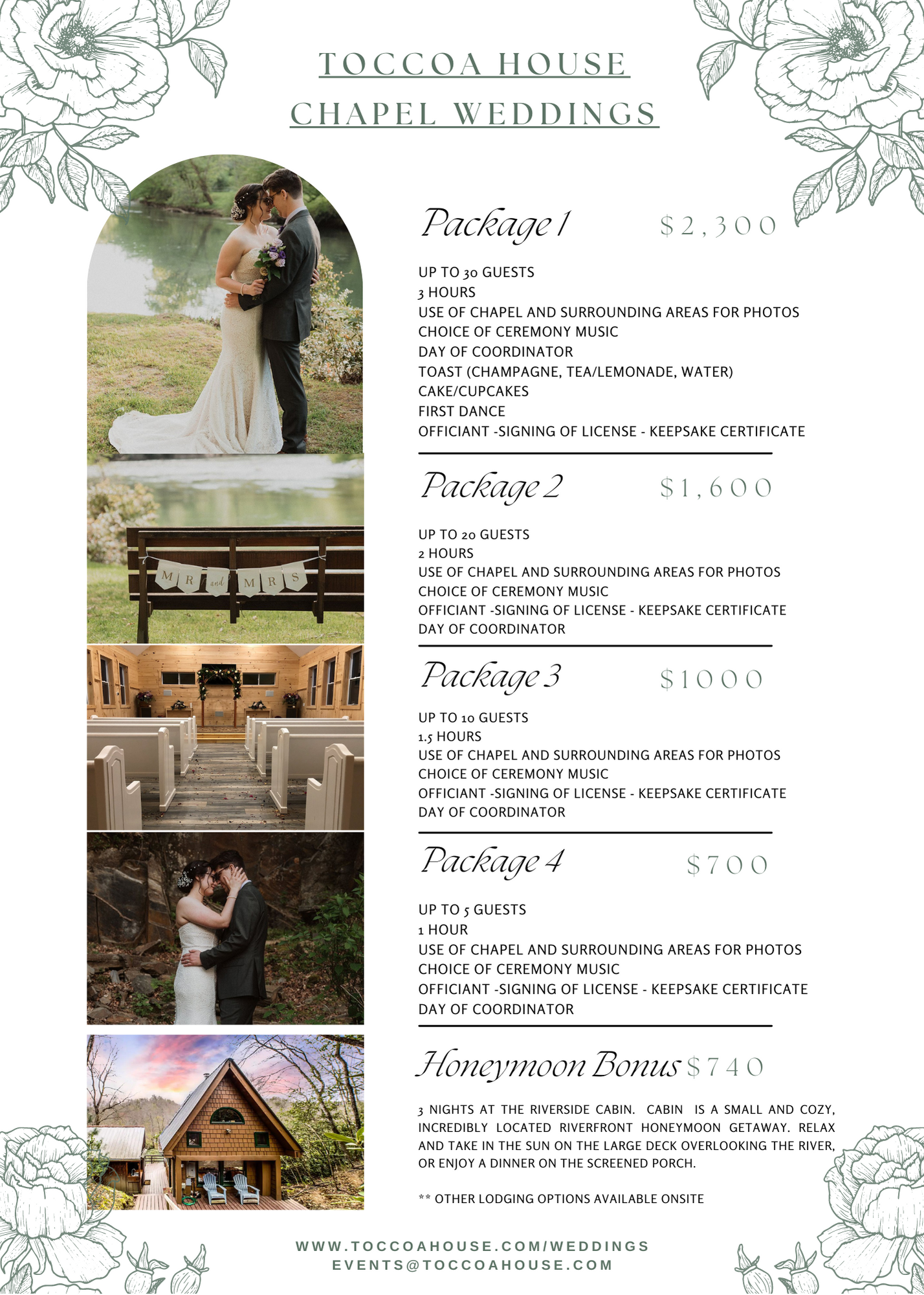 wedding packages